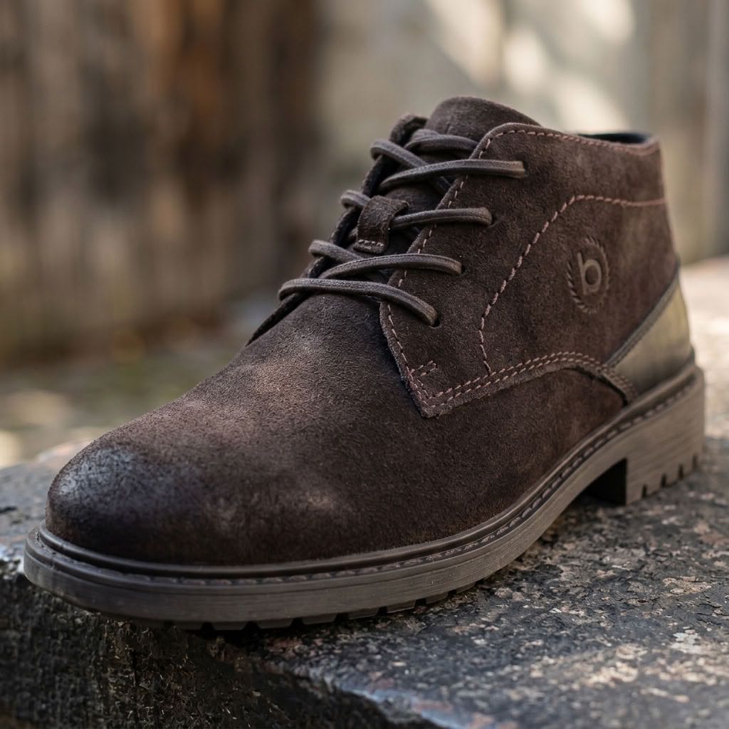 BUGATTI Lota - Stivaletti in Suede Uomo marrone Foto 5