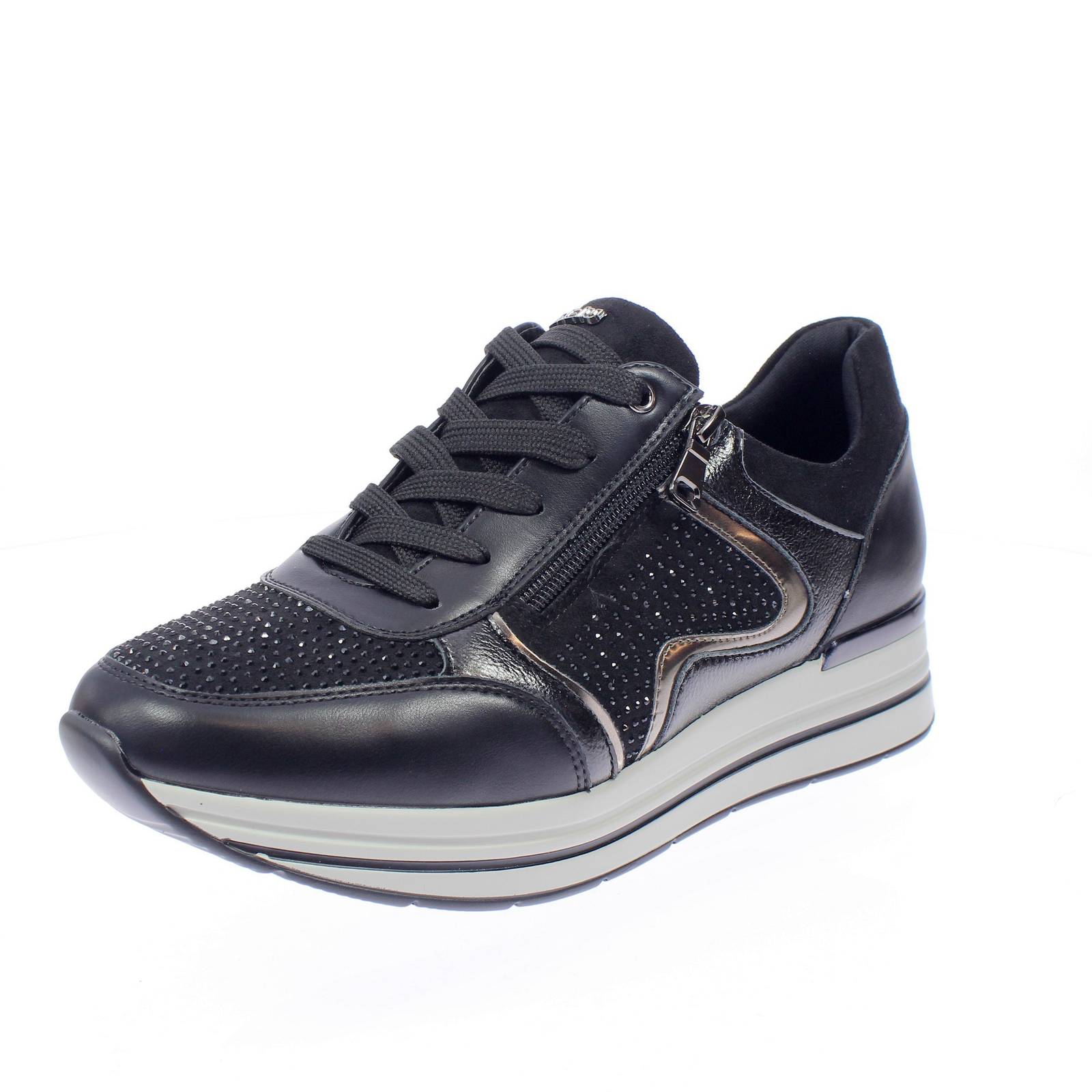 Кроссовки Inblu из коллекции Sintetico Con Suola Rialzata Nero - Кроссовки Donna Scarpe