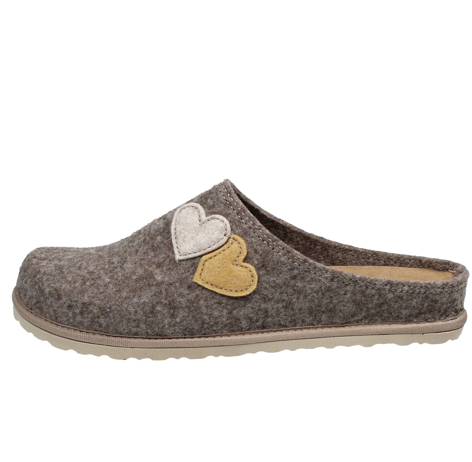 INBLU Pantofole calde in lana Donna beige Foto 3