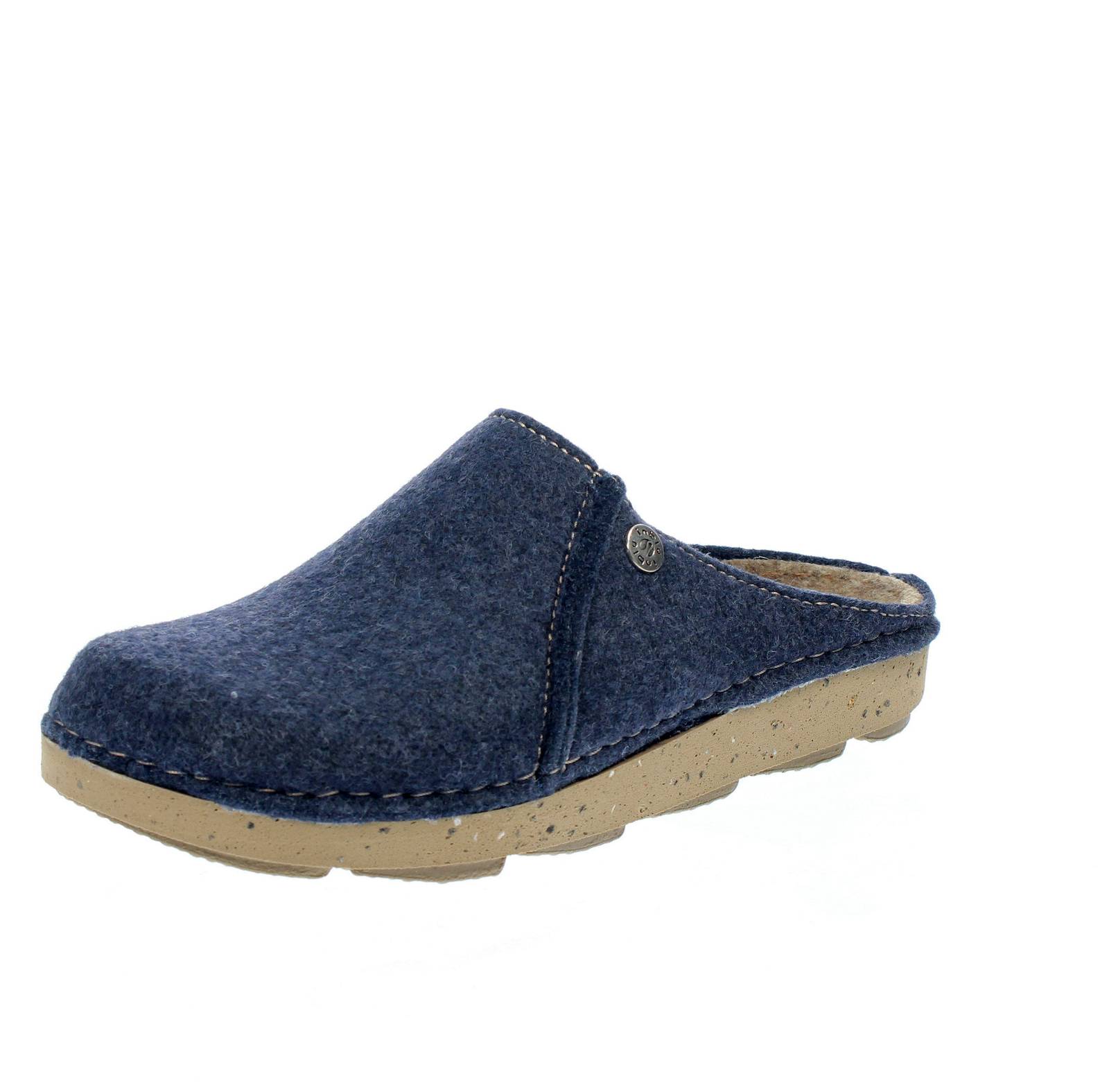 INBLU Wool slippers Man blue Photo 1