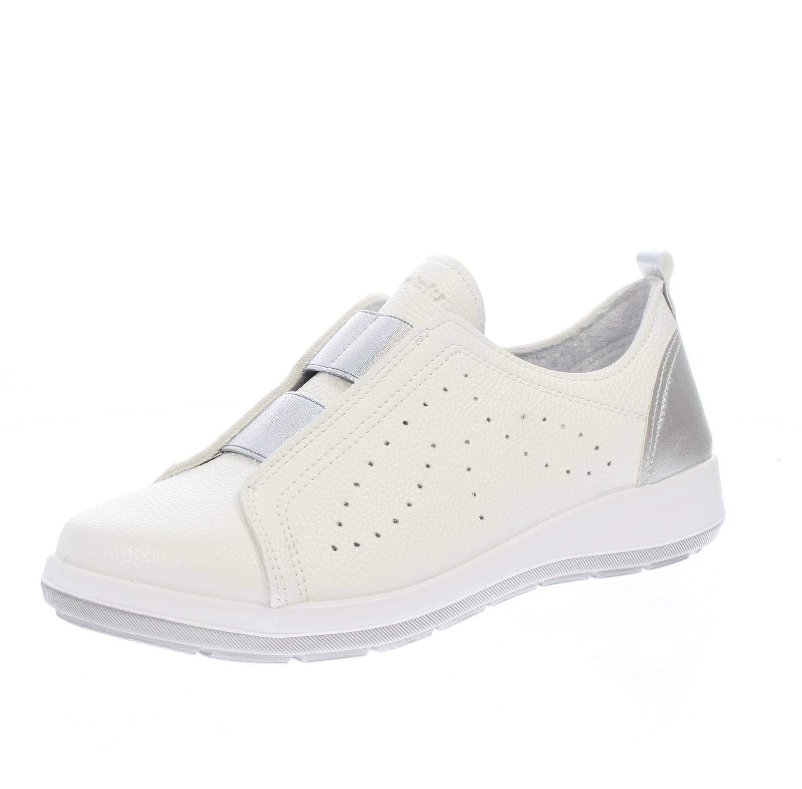 INBLU Niedriger Slip On Damen weiß