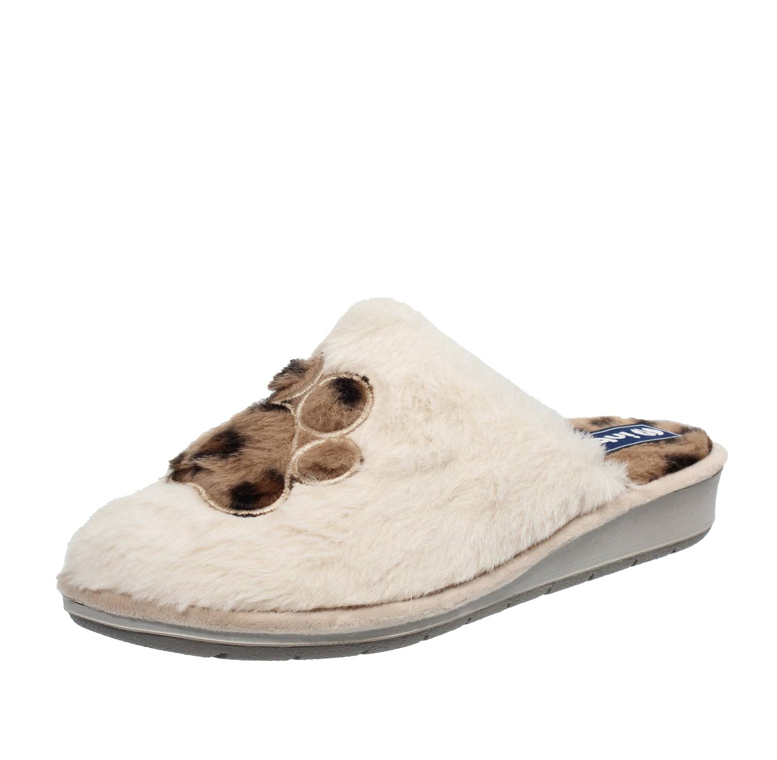 Пантофоле Calde из темно-бежевого цвета - Пантофоле Donna Scarpe Ciabatte 6590₽