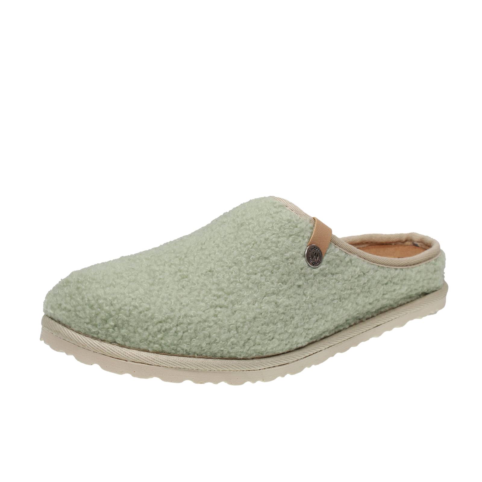 Inblu warme Hausschuhe aus grnem Stoff - Damen Schuhe Hausschuhe Hausschuhe 6590₽
