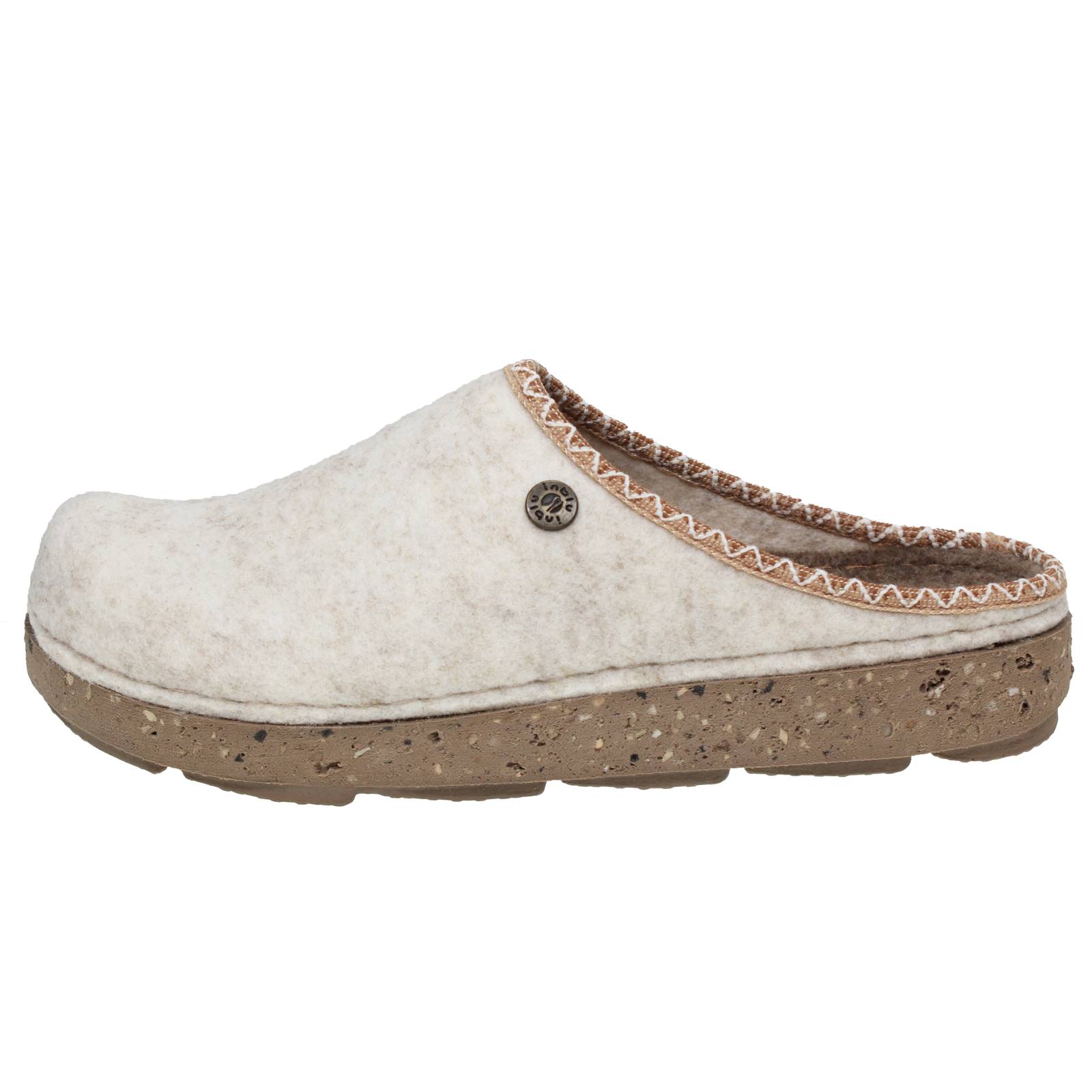 INBLU Pantofole calde in lana Donna beige Foto 3