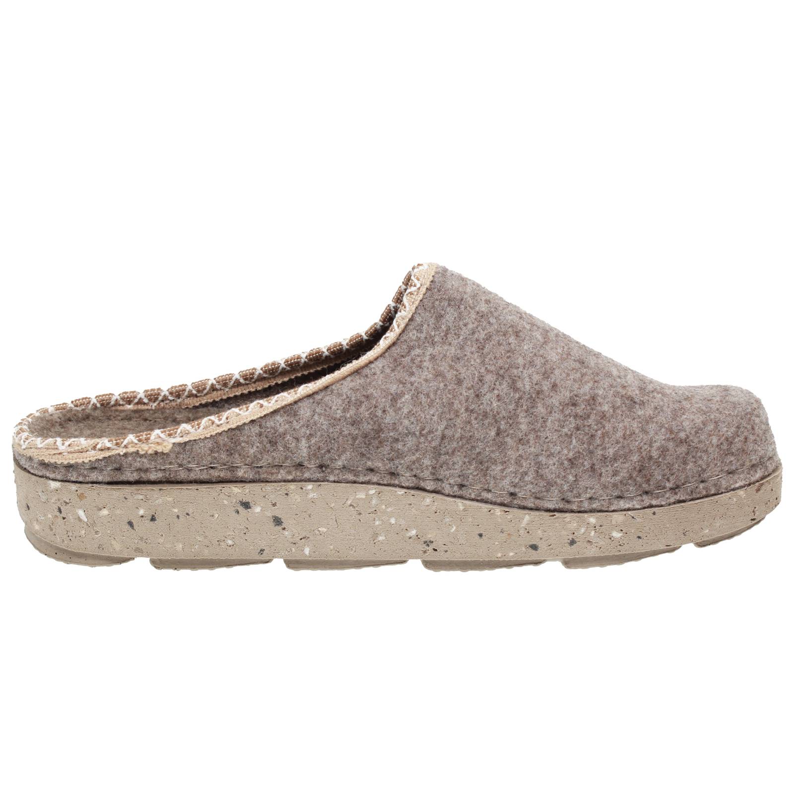 INBLU Chaussons chauds en laine Femme sable Photo 2