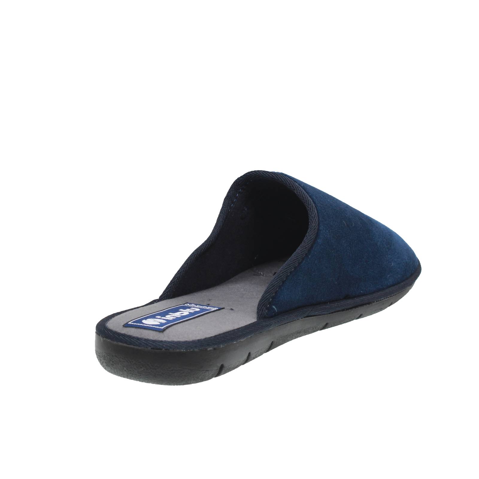 INBLU Hausschuhe aus Stoff Herren blau Foto 4