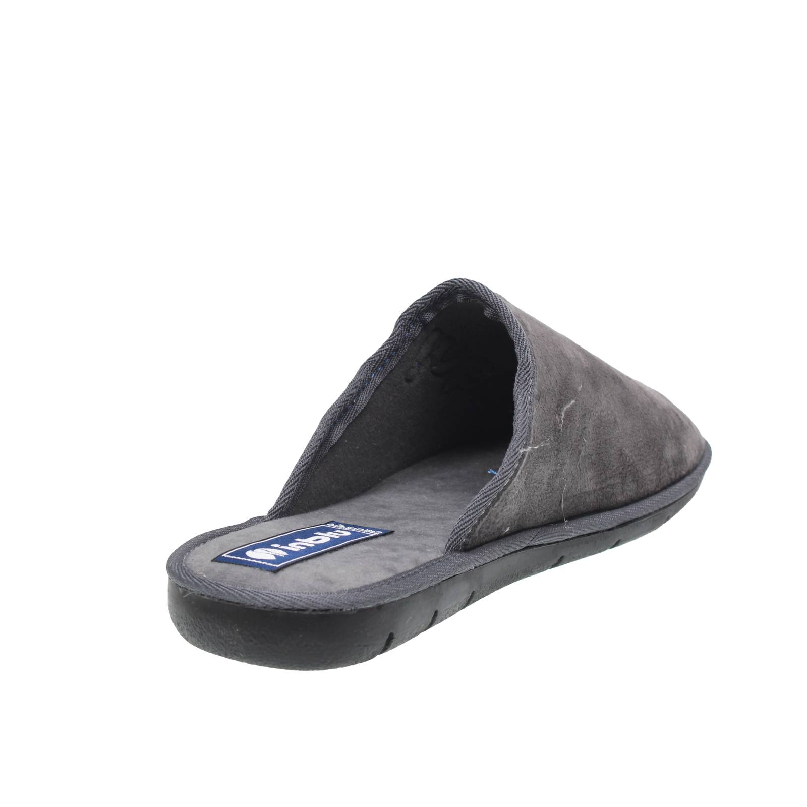 INBLU Hausschuhe aus Stoff Herren grau Foto 4