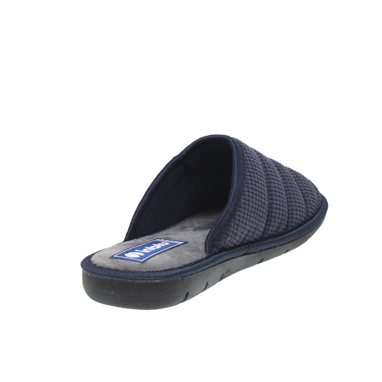 INBLU Hausschuhe aus Stoff Herren blau Foto 4
