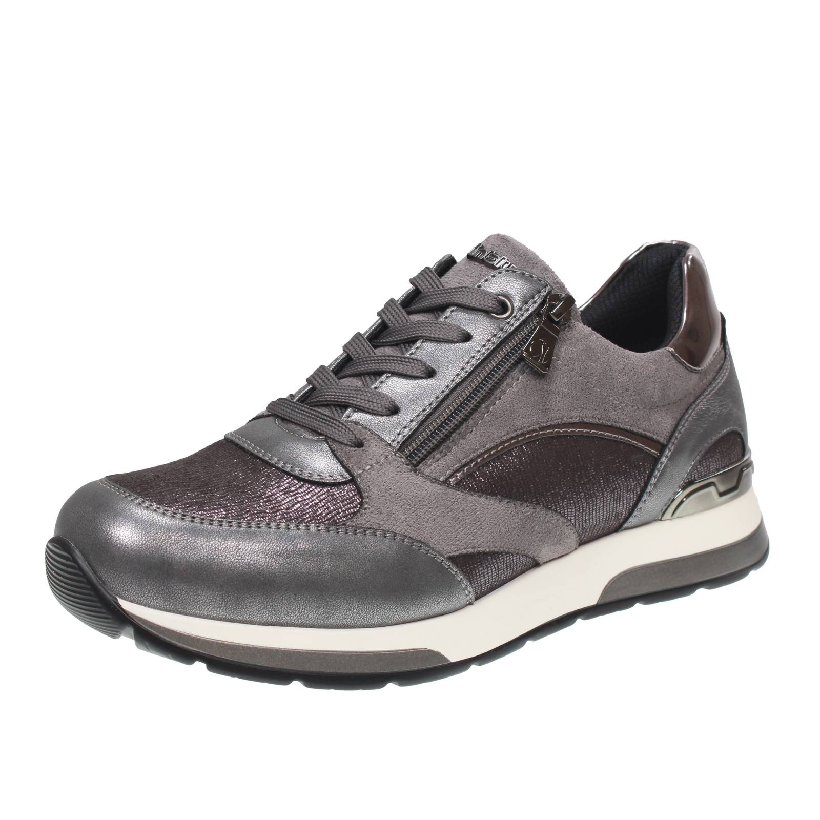 Inblu   Reißverschluss grau - Damen Schuhe,