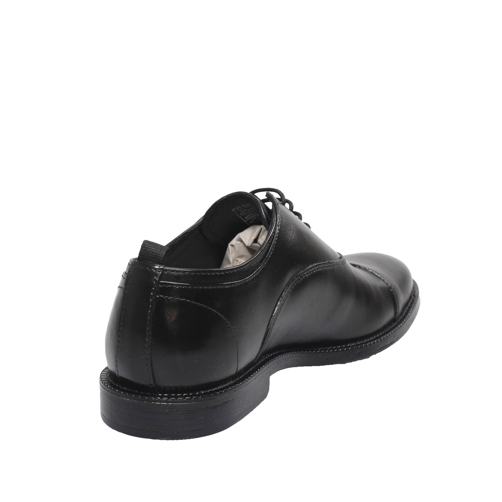 OFFICINA DEL CUOIO Chaussures à lacets en cuir Oxford Homme noir Photo 4