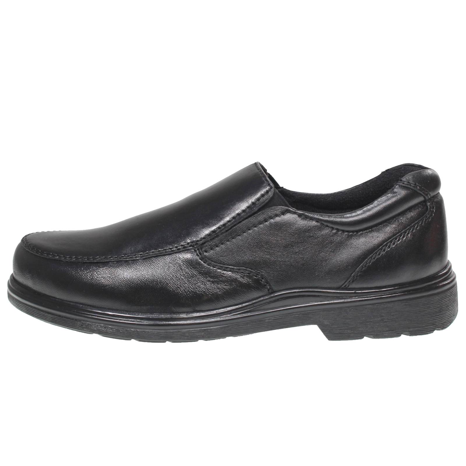 BOLZONI SHOES DI ENRICO BOLZONI Mocassins en cuir Homme noir Photo 3