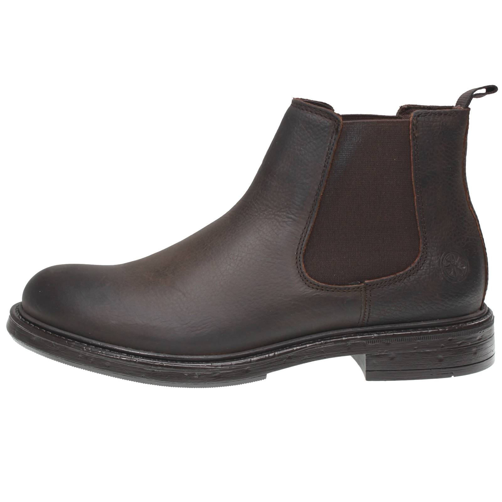 BOLZONI SHOES DI ENRICO BOLZONI Bottes Chelsea en cuir Homme marron Photo 3