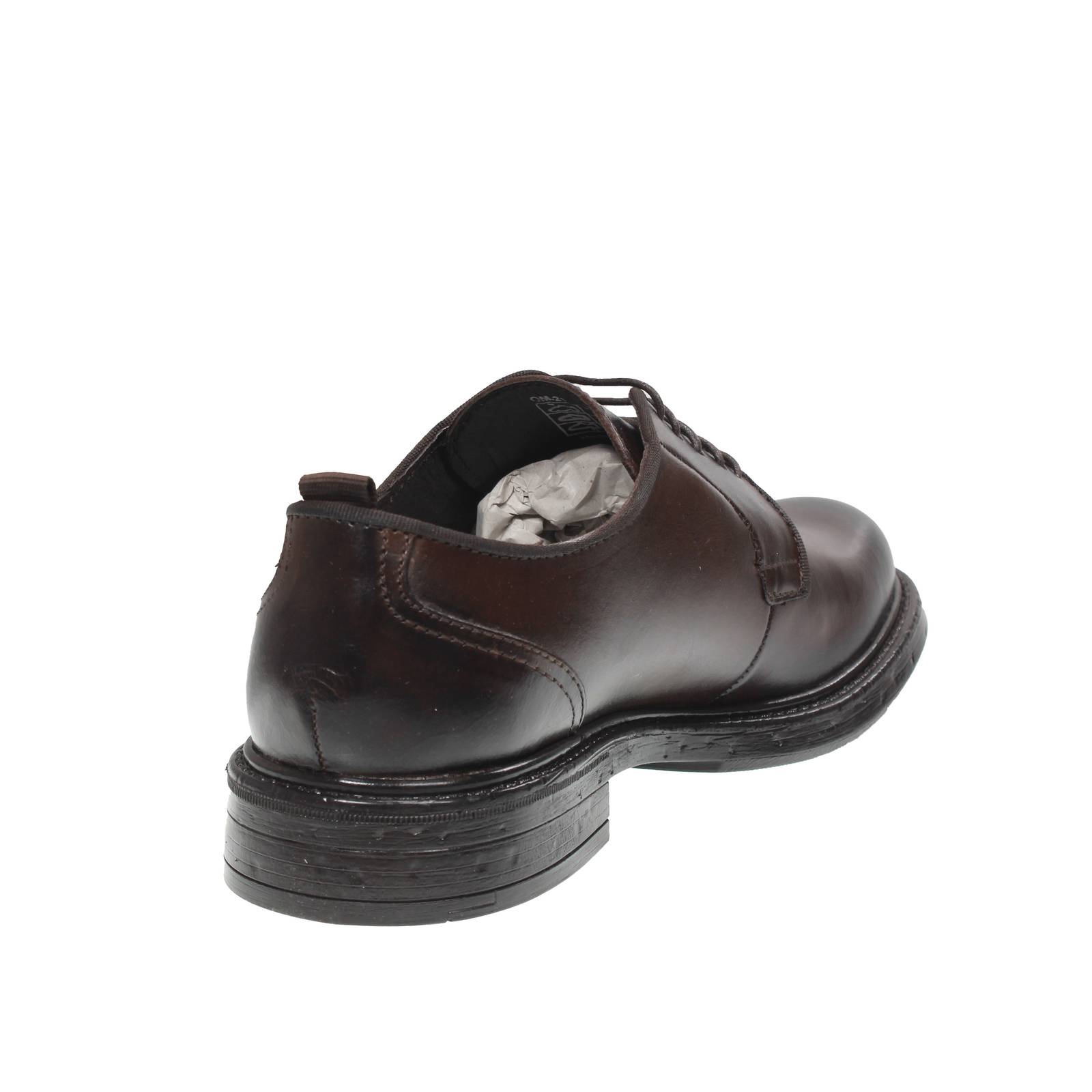 BOLZONI SHOES DI ENRICO BOLZONI Derby en cuir à lacets Homme marron Photo 4