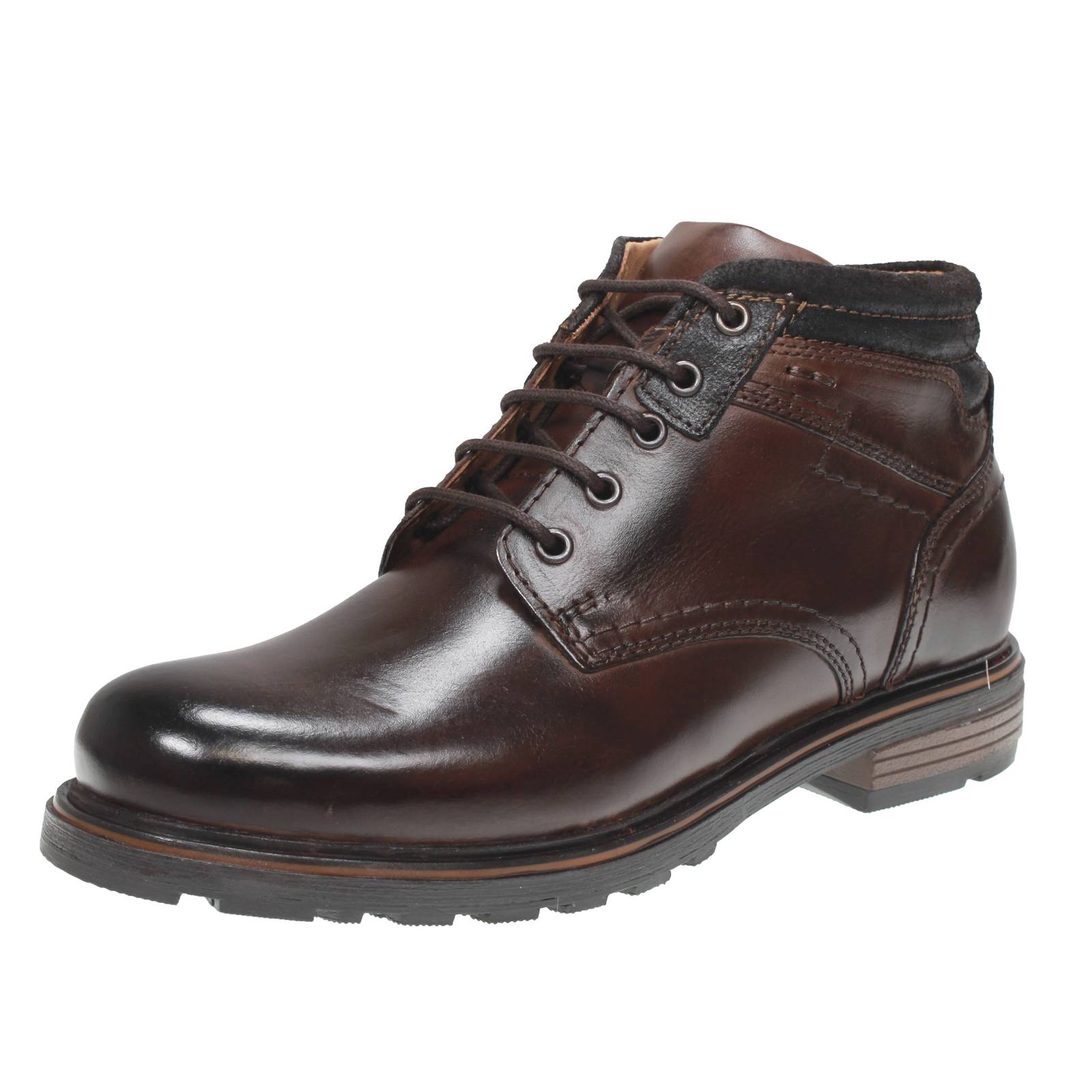 BOLZONI SHOES DI ENRICO BOLZONI Stivaletti in Pelle con cerniera Uomo marrone