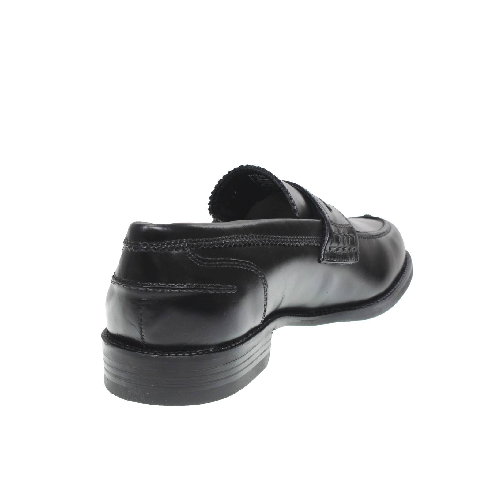 OFFICINA DEL CUOIO Mocassins universitaires en daim Homme noir Photo 4