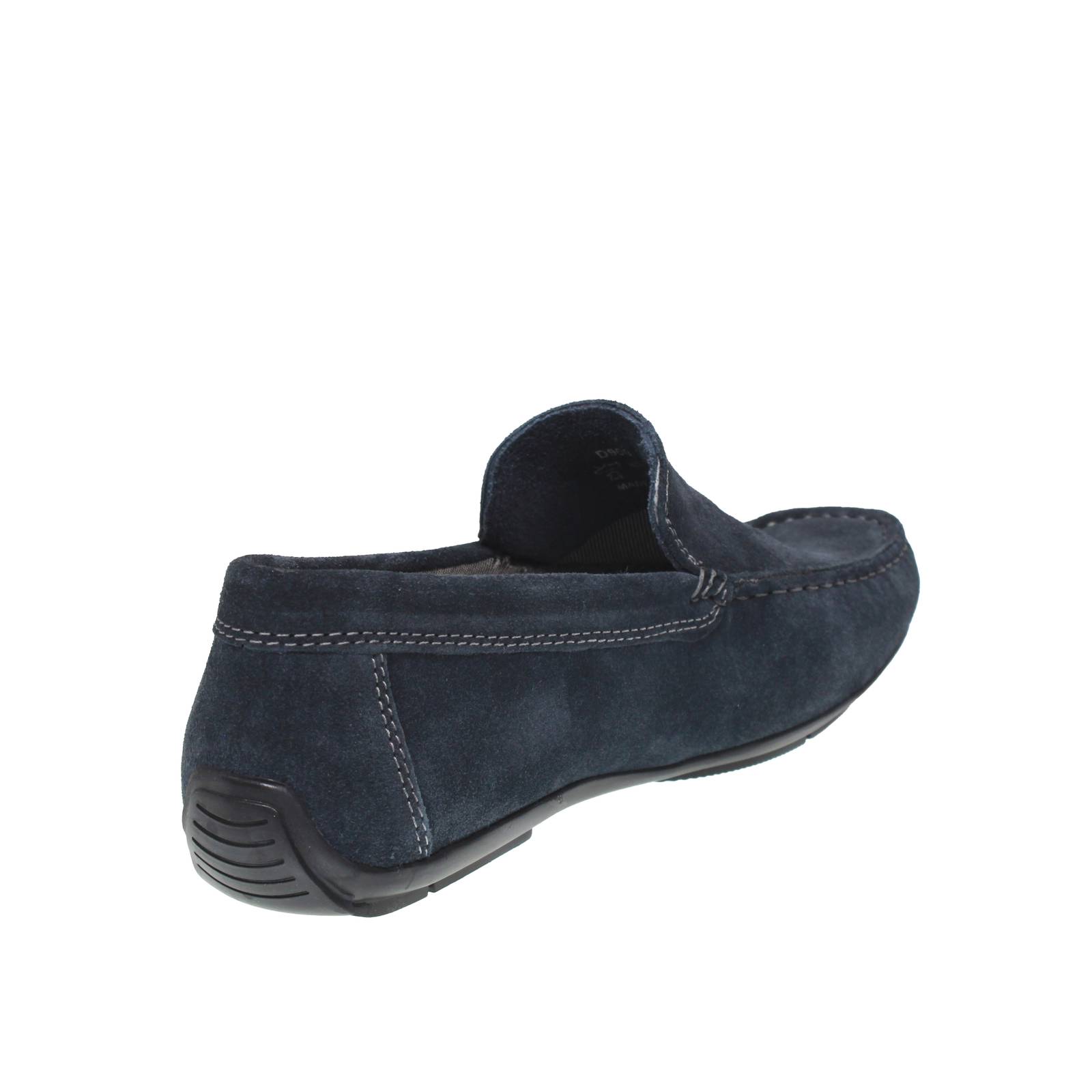 OFFICINA DEL CUOIO Orazio - Mocassins en daim Homme bleu Photo 4