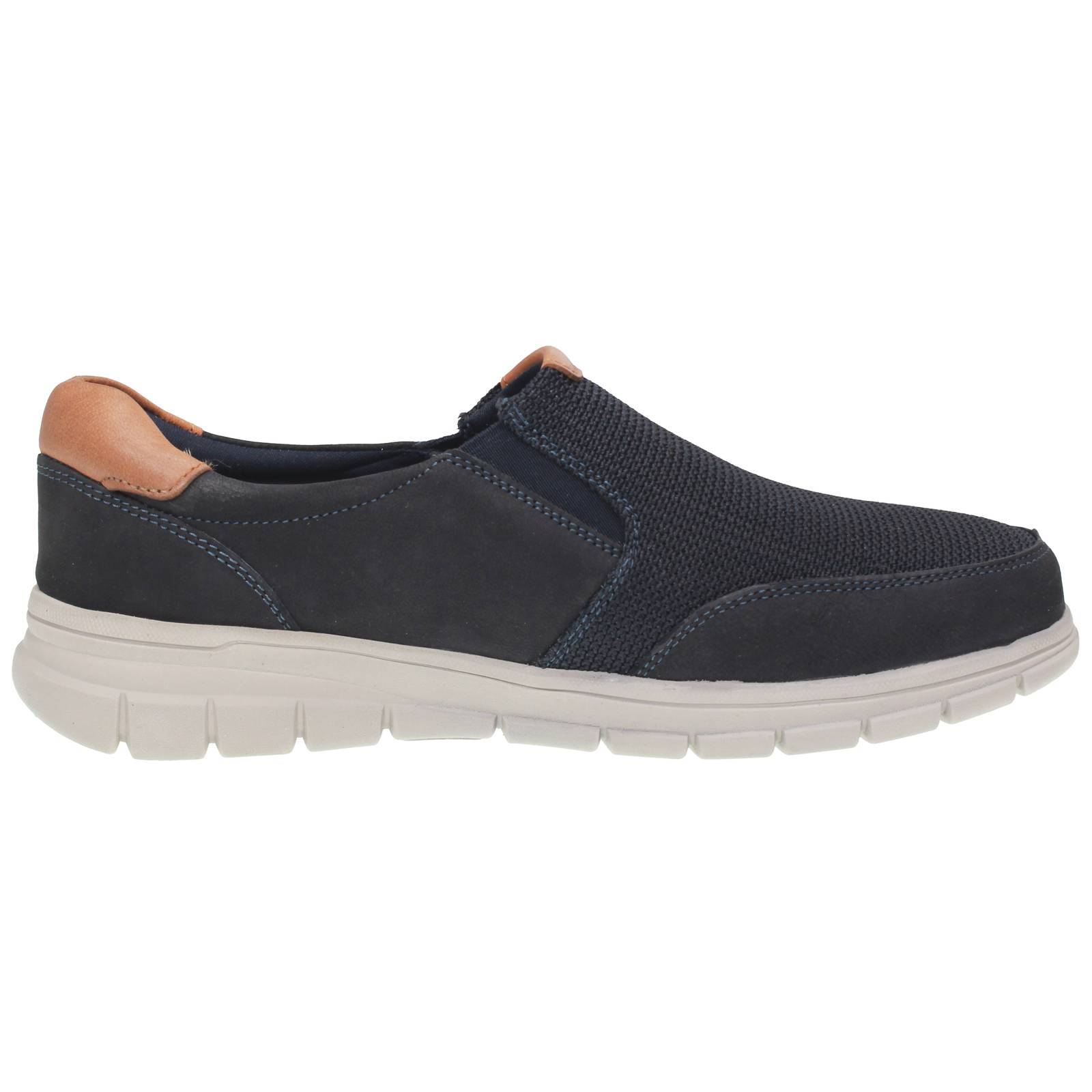 OFFICINA DEL CUOIO Zuko - Chaussons en cuir Homme bleu Photo 2