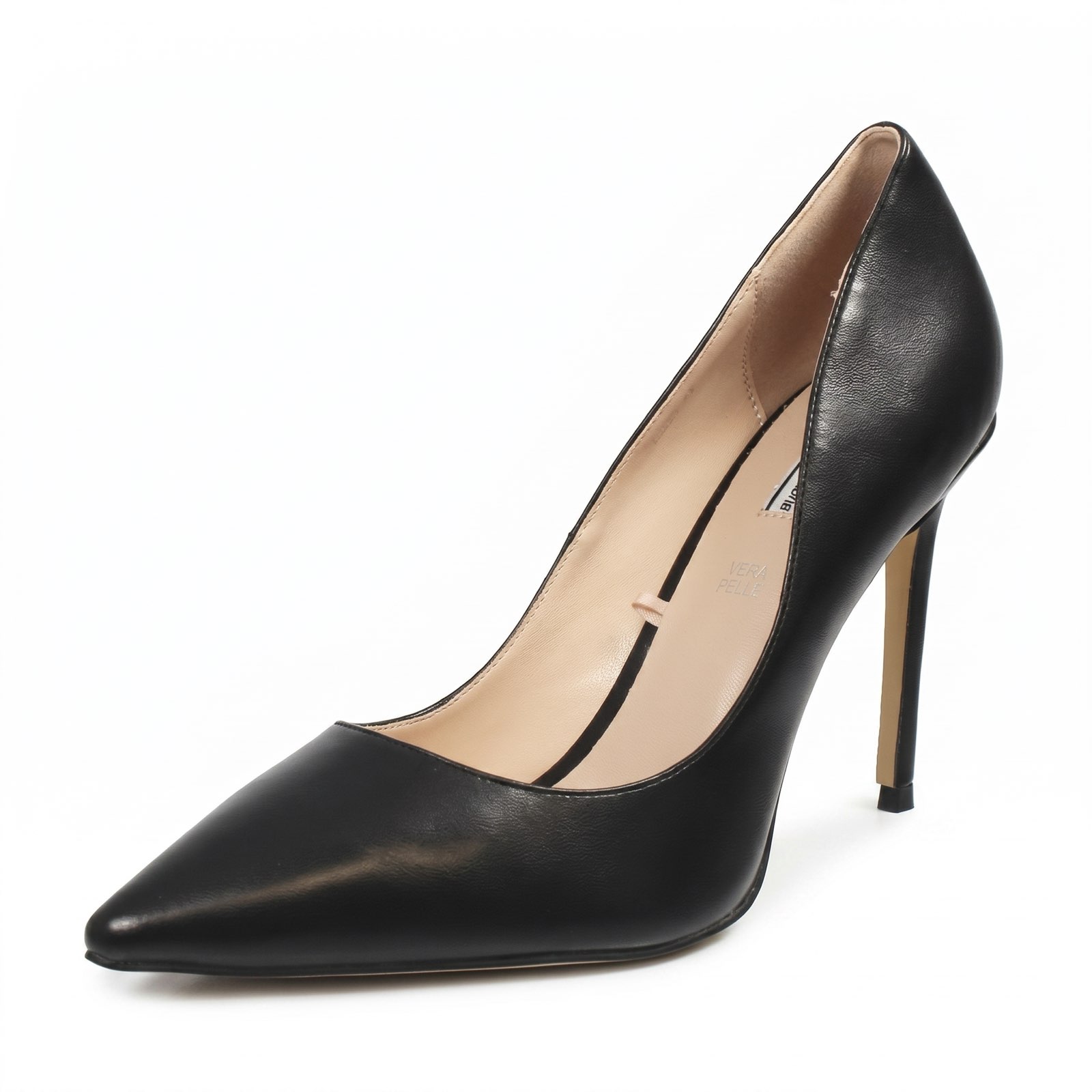 QUEEN HELENA Spitz zulaufende Pumps mit hohem Absatz Damen schwarz Foto 1