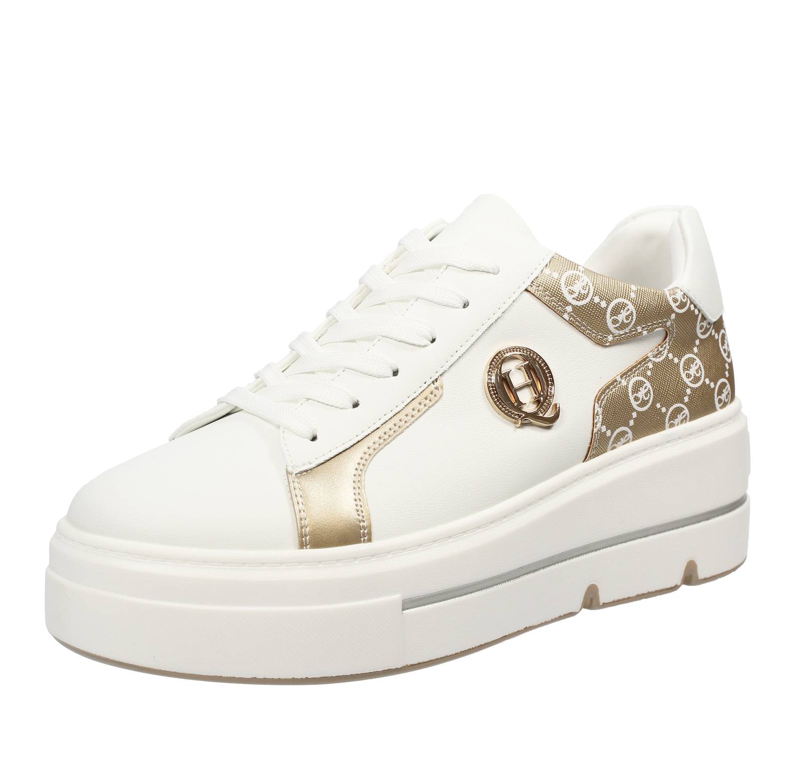 Кроссовки Queen Helena Con Zeppa Bianco - Повседневные кроссовки Donna Scarpe