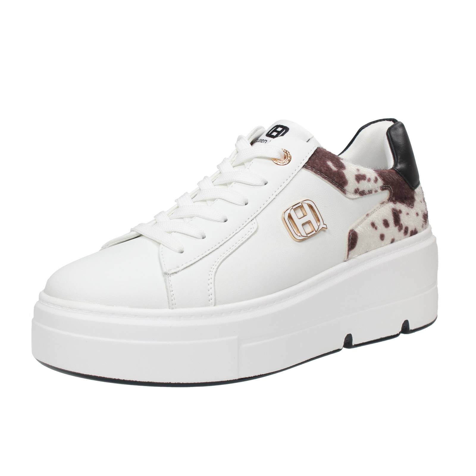 Queen Helena Sneaker mit Keilabsatz wei - Damen Schuhe Sneaker Mode und Chic 10190₽