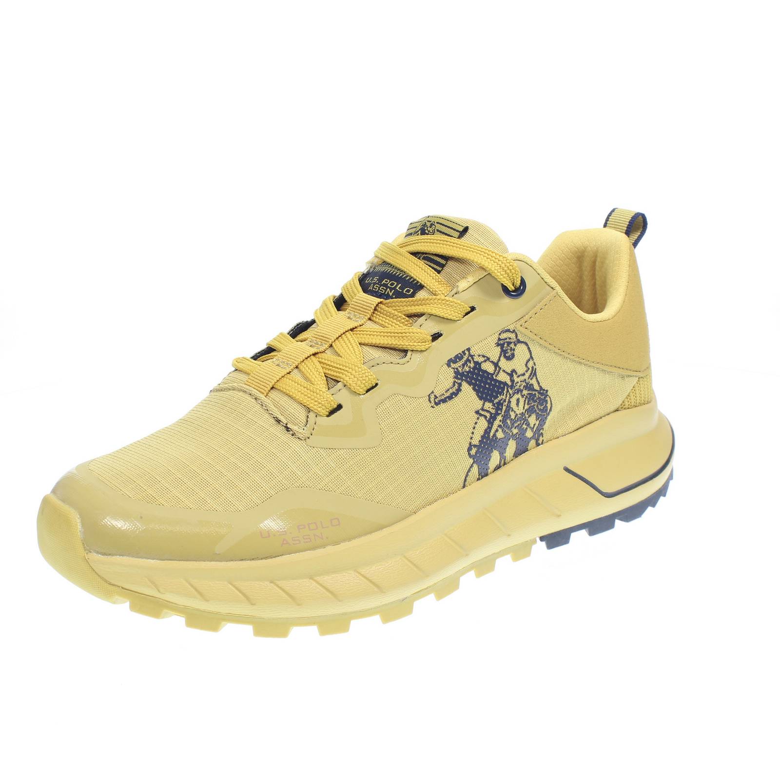 Американское поло Seth001 - Кроссовки Con Suola Rialzata Giallo - Кроссовки Uomo Scarpe