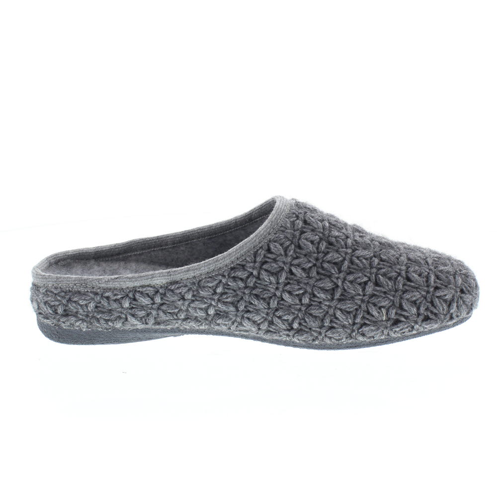 GRUNLAND Pantofole Invernali in Lana grigio Ciabatte Pantofole Donna CI0249  47ADRI