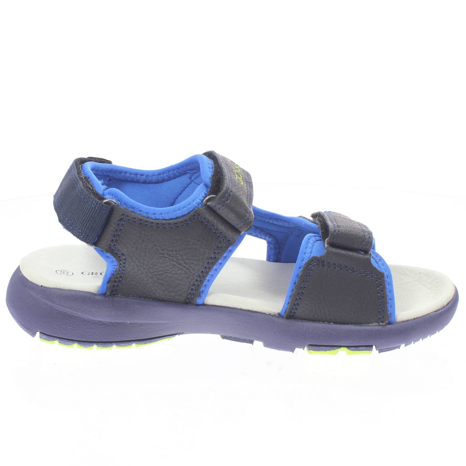 GRUNLAND JUNIOR Pook - Sandali leggeri con strappi Junior blu Foto 2
