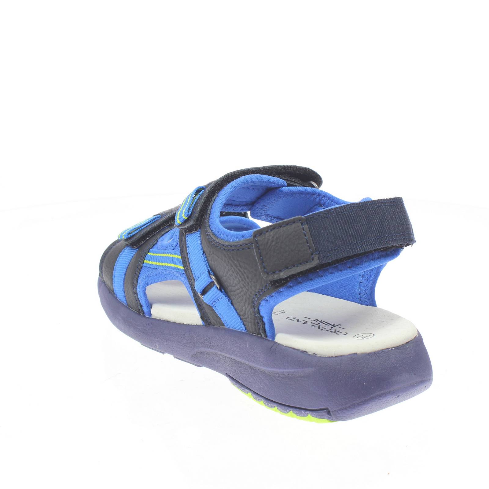 GRUNLAND JUNIOR Pook - Sandali leggeri con strappi Junior blu Foto 4