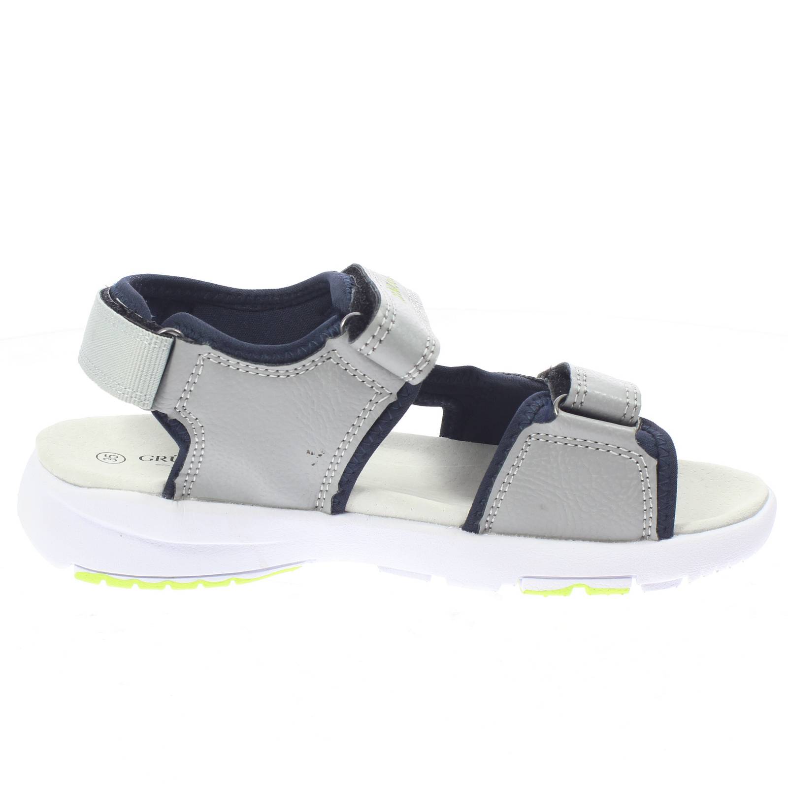 GRUNLAND JUNIOR Pook - Sandali leggeri con strappi Junior grigio Foto 2