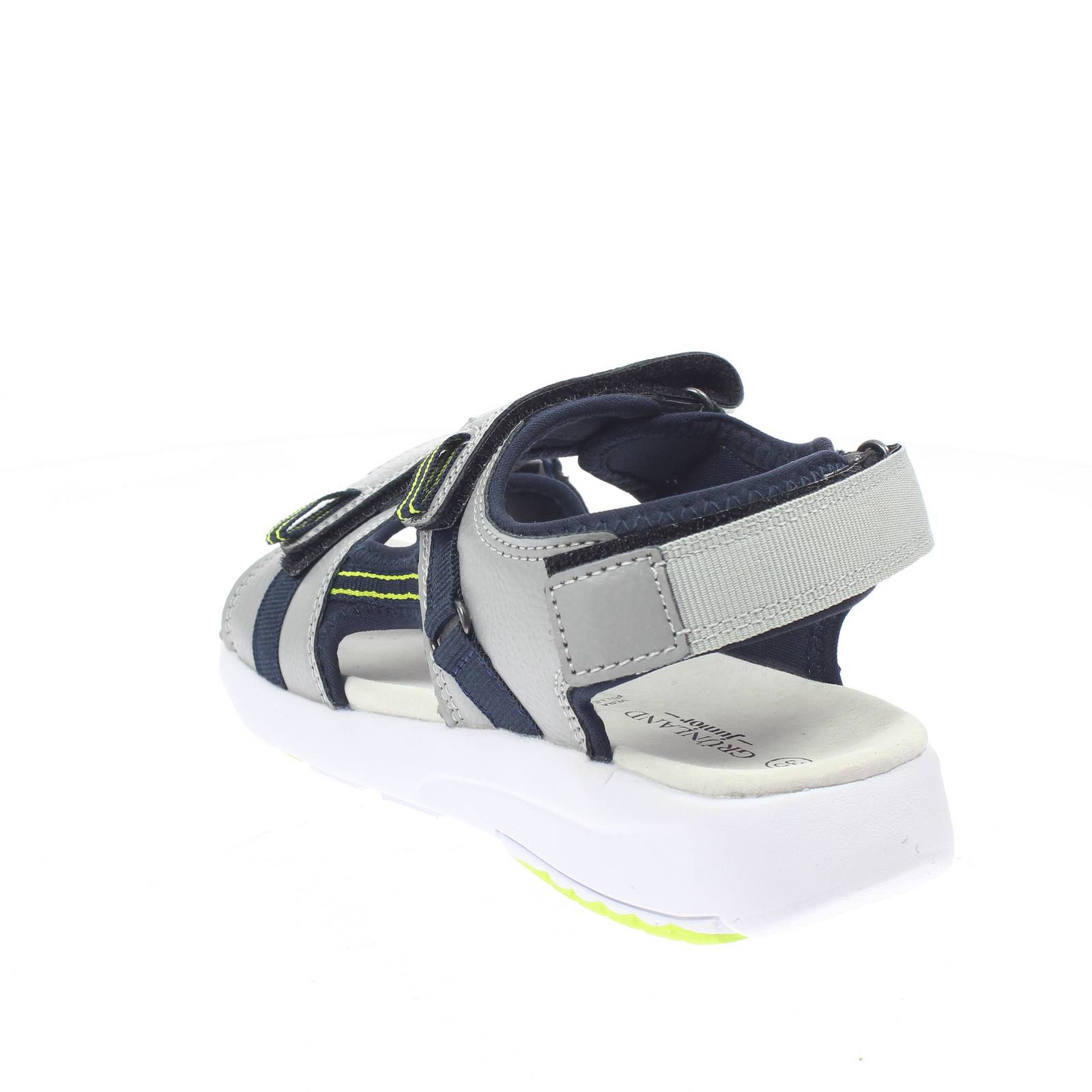 GRUNLAND JUNIOR Pook - Sandali leggeri con strappi Junior grigio Foto 4