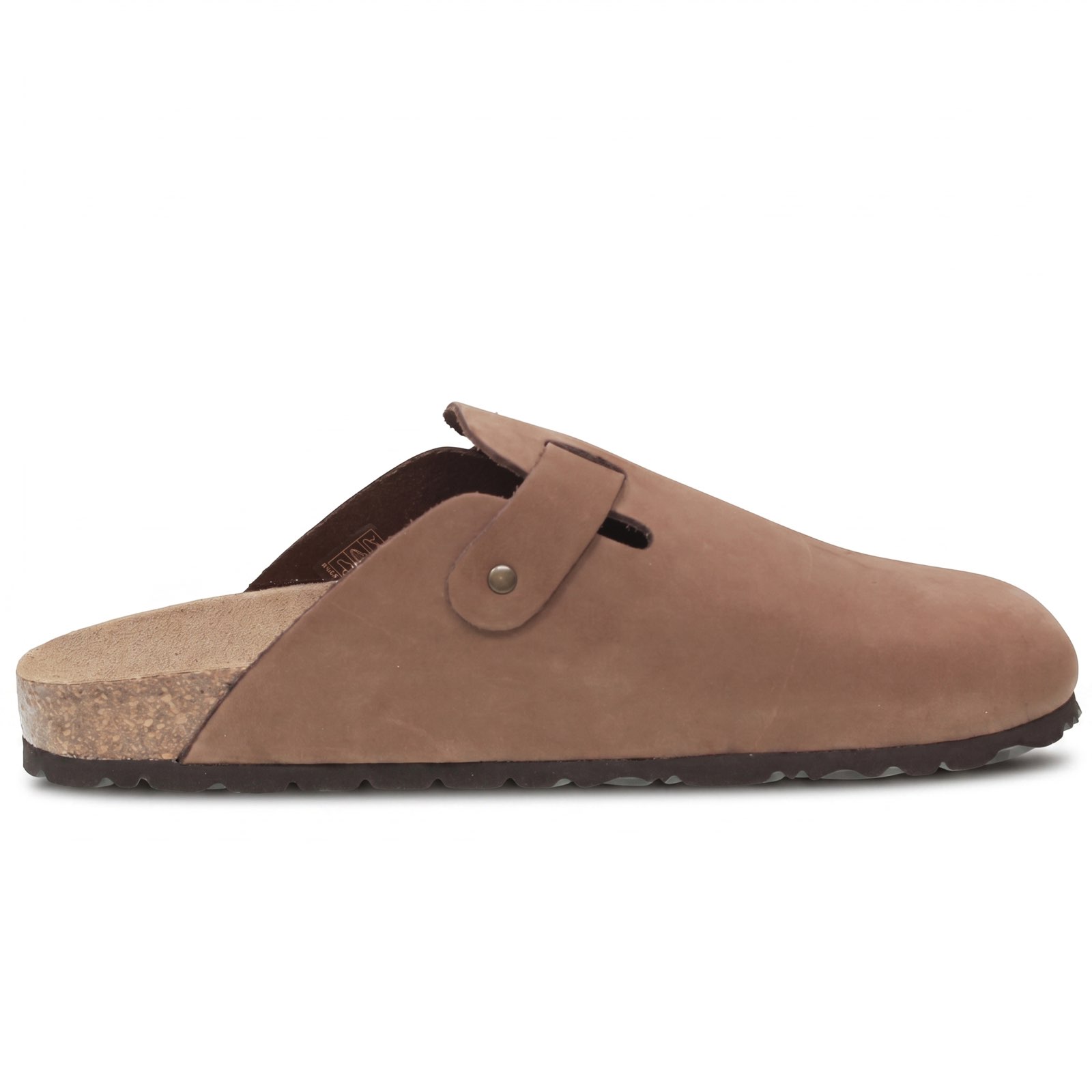 GRUNLAND Sara - Leder Clog Herren braun Foto 3