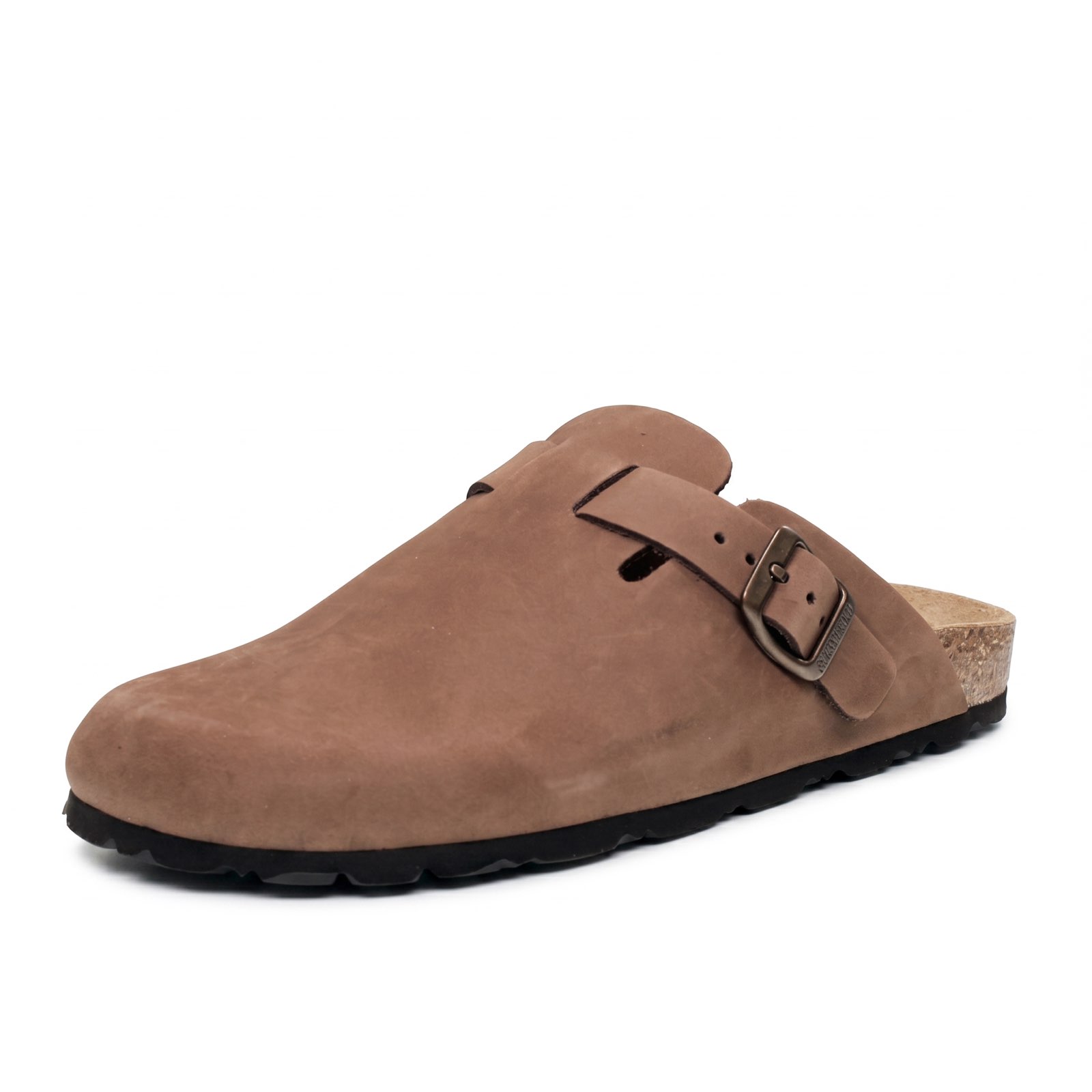GRUNLAND Sara - Leder Clog Herren braun