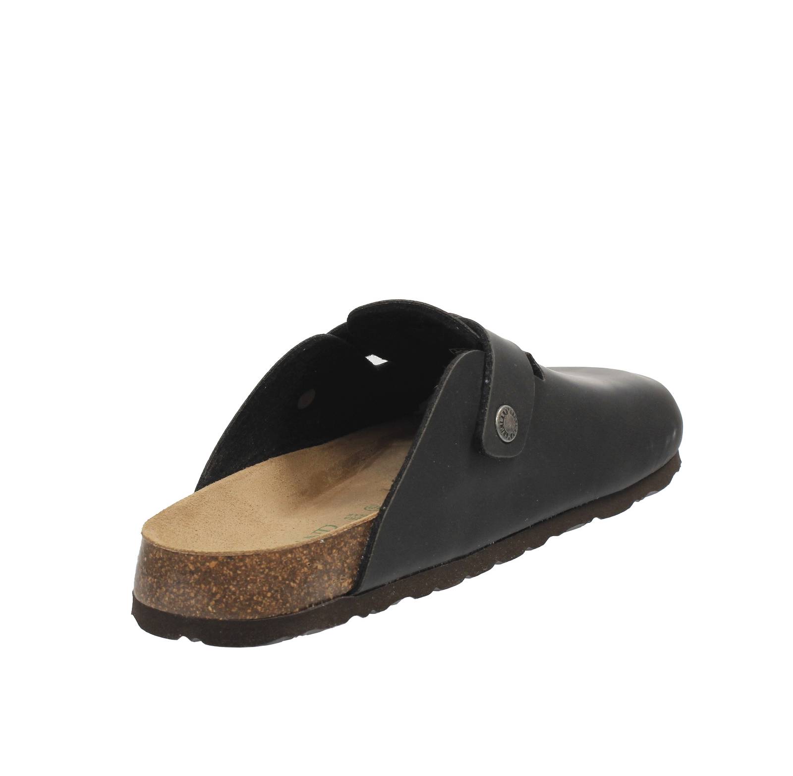 GRUNLAND Bobo - Clog mit Schnalle Herren schwarz Foto 4