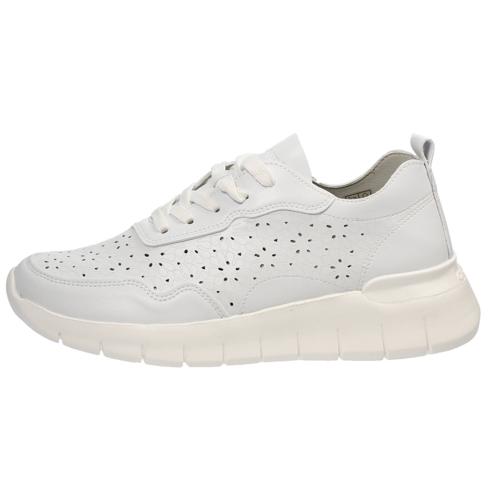 GRUNLAND Sace - Lightweight sneakers with a raised sole Woman white Photo 3