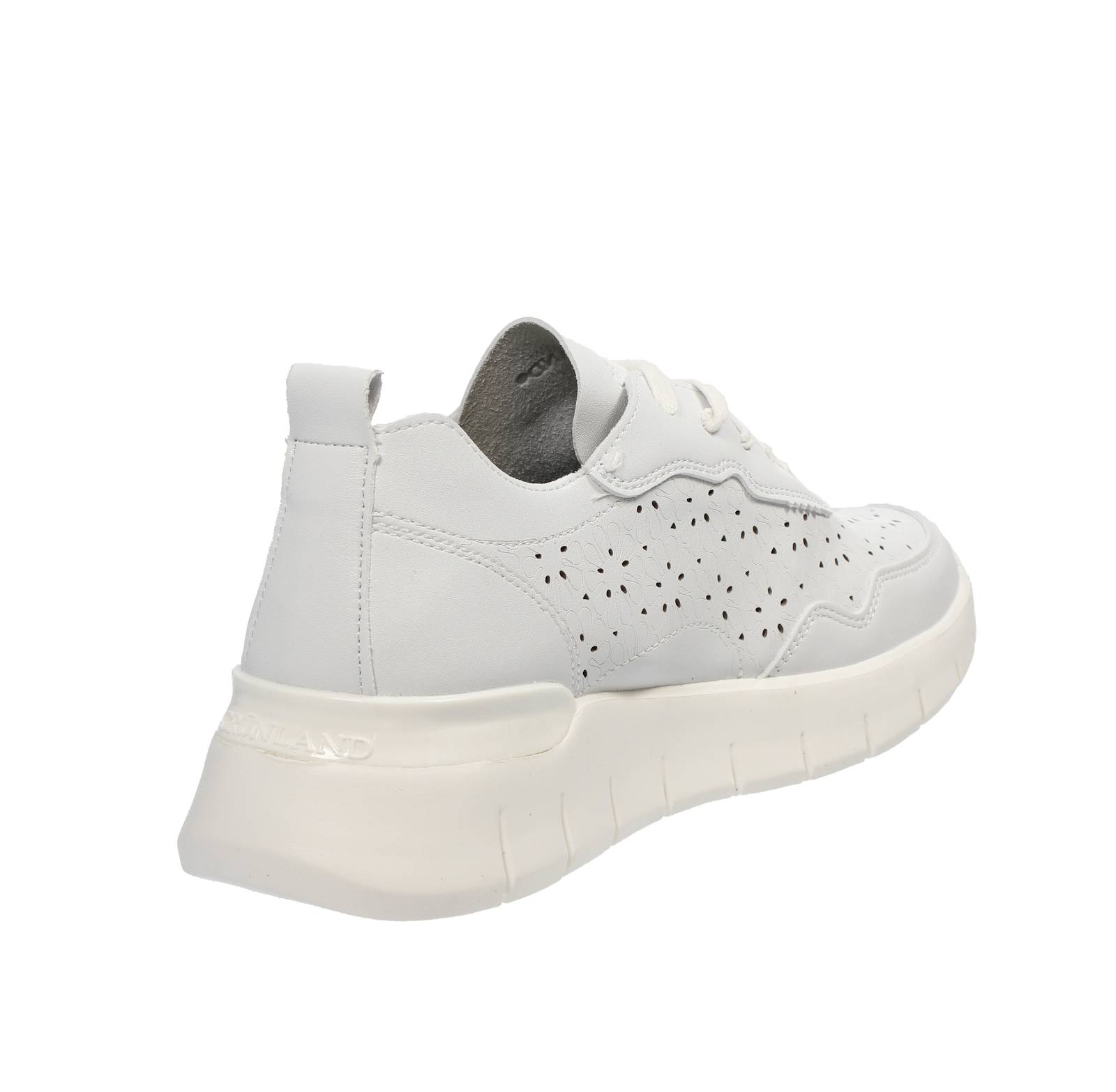 GRUNLAND Sace - Lightweight sneakers with a raised sole Woman white Photo 4