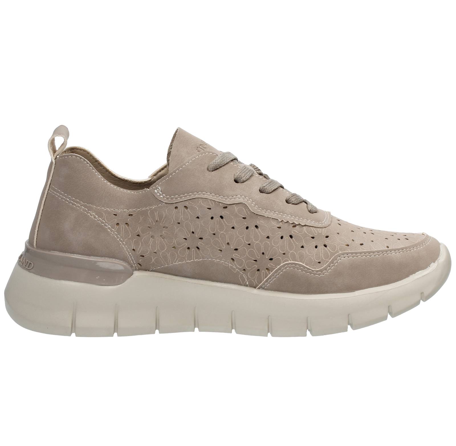 GRUNLAND Sace - Lightweight sneakers with a raised sole Woman beige Photo 2