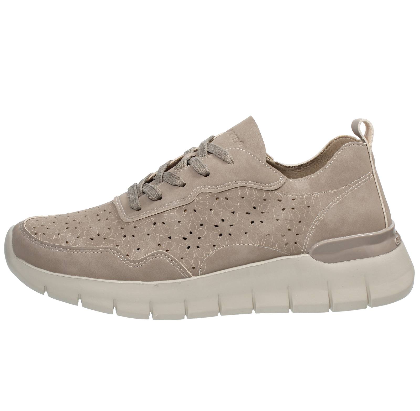 GRUNLAND Sace - Lightweight sneakers with a raised sole Woman beige Photo 3