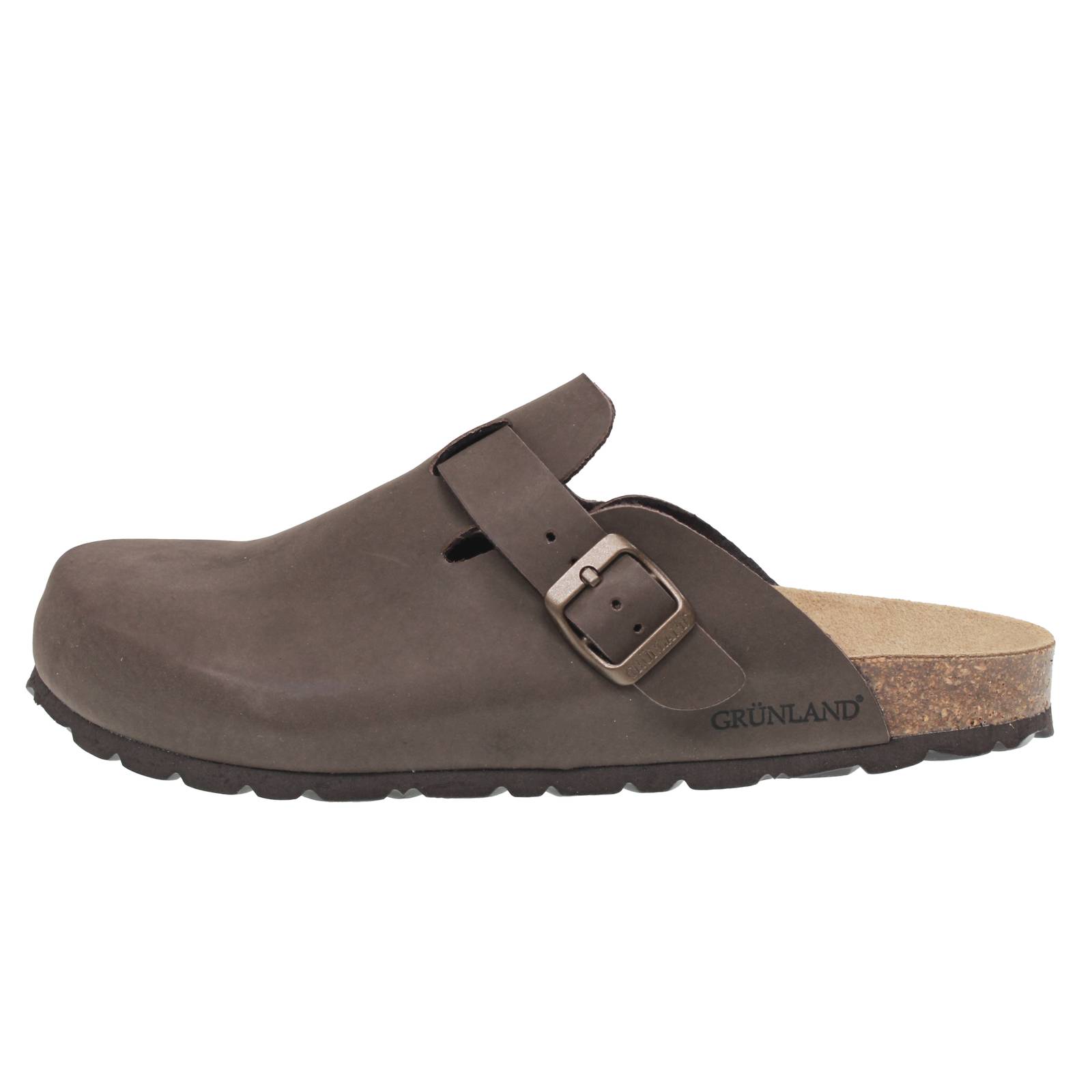 GRUNLAND Clog mit Schnalle Damen braun Foto 3