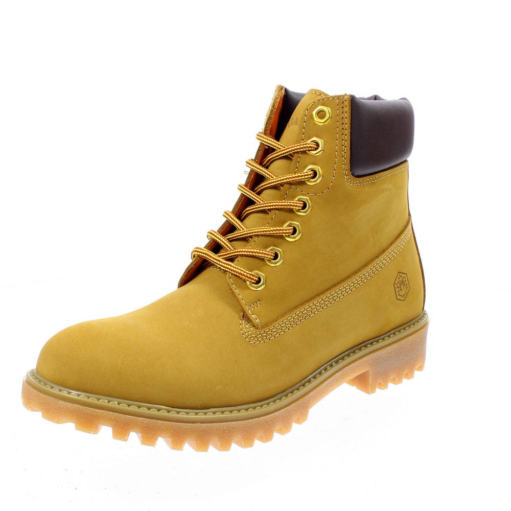 LUMBERJACK SM00101-034-D01 RIVER - Scarponcino In Pelle Giallo M0001 Uomo  Scarpe EUR 89,91 - PicClick FR