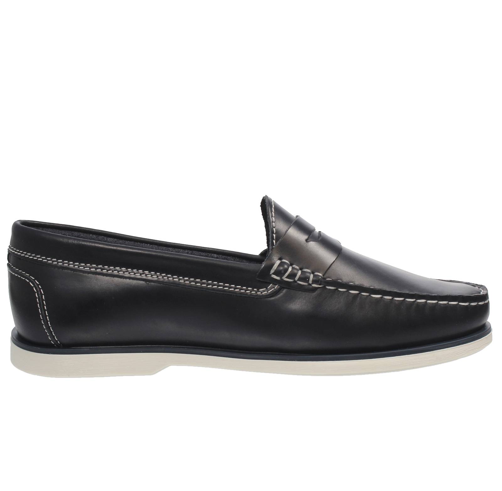 LUMBERJACK Navigator Loafer - Chaussures de bateau Homme bleu Photo 2