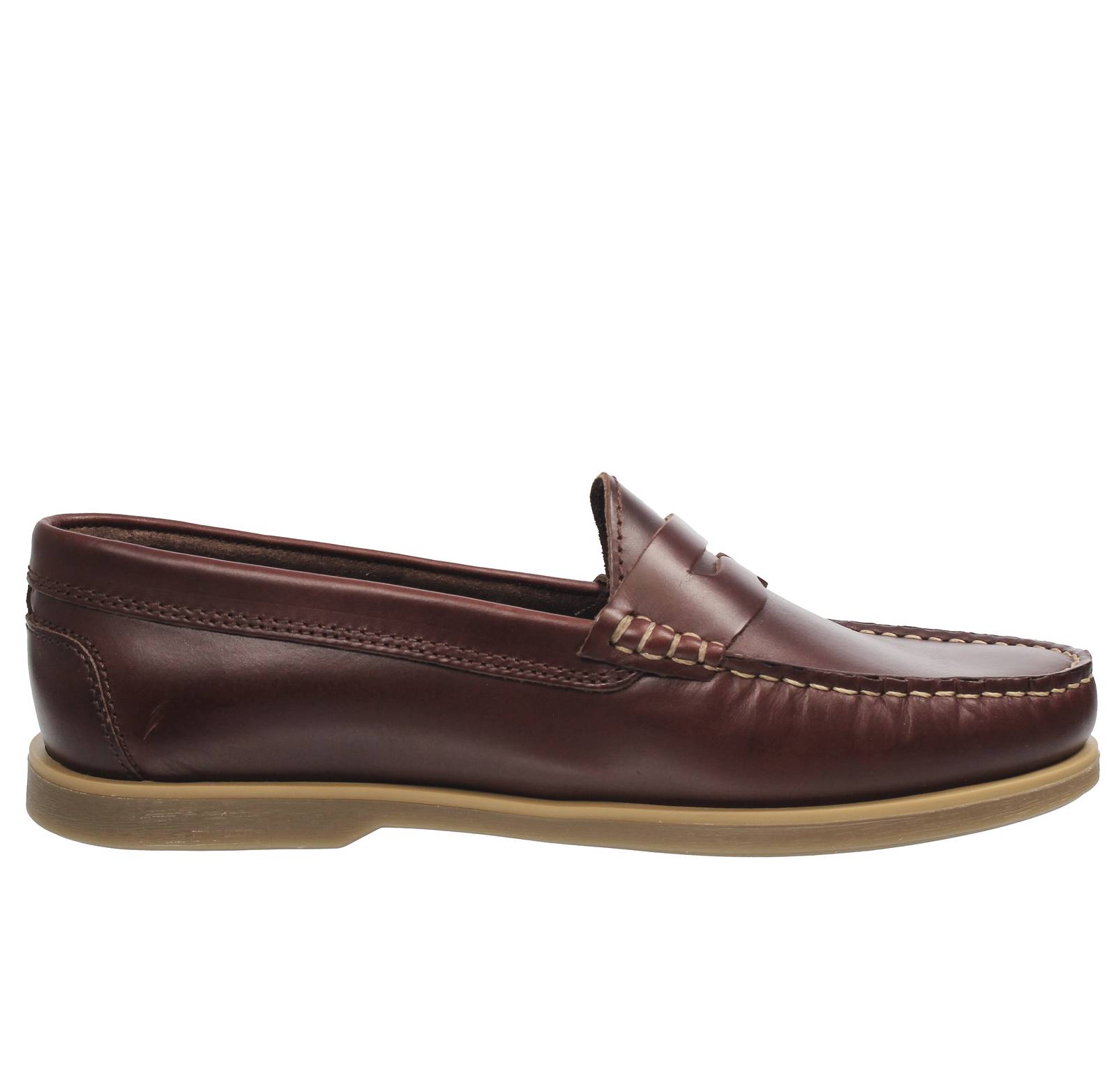 LUMBERJACK Navigator Loafer - Chaussures de bateau Homme brun marron Photo 2