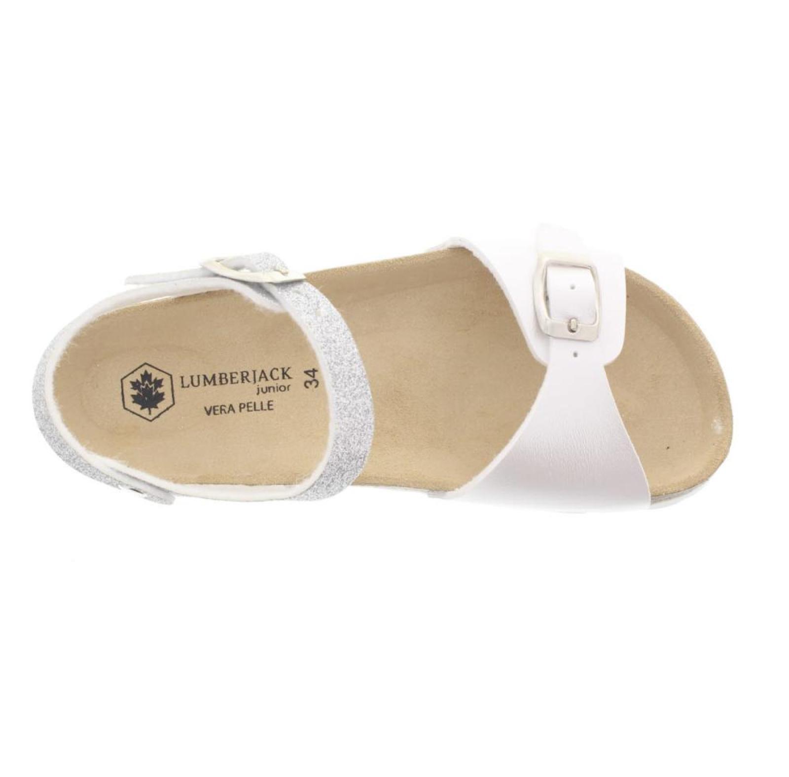 LUMBERJACK Birba - Sandales pour filles Enfants blanc Photo 6