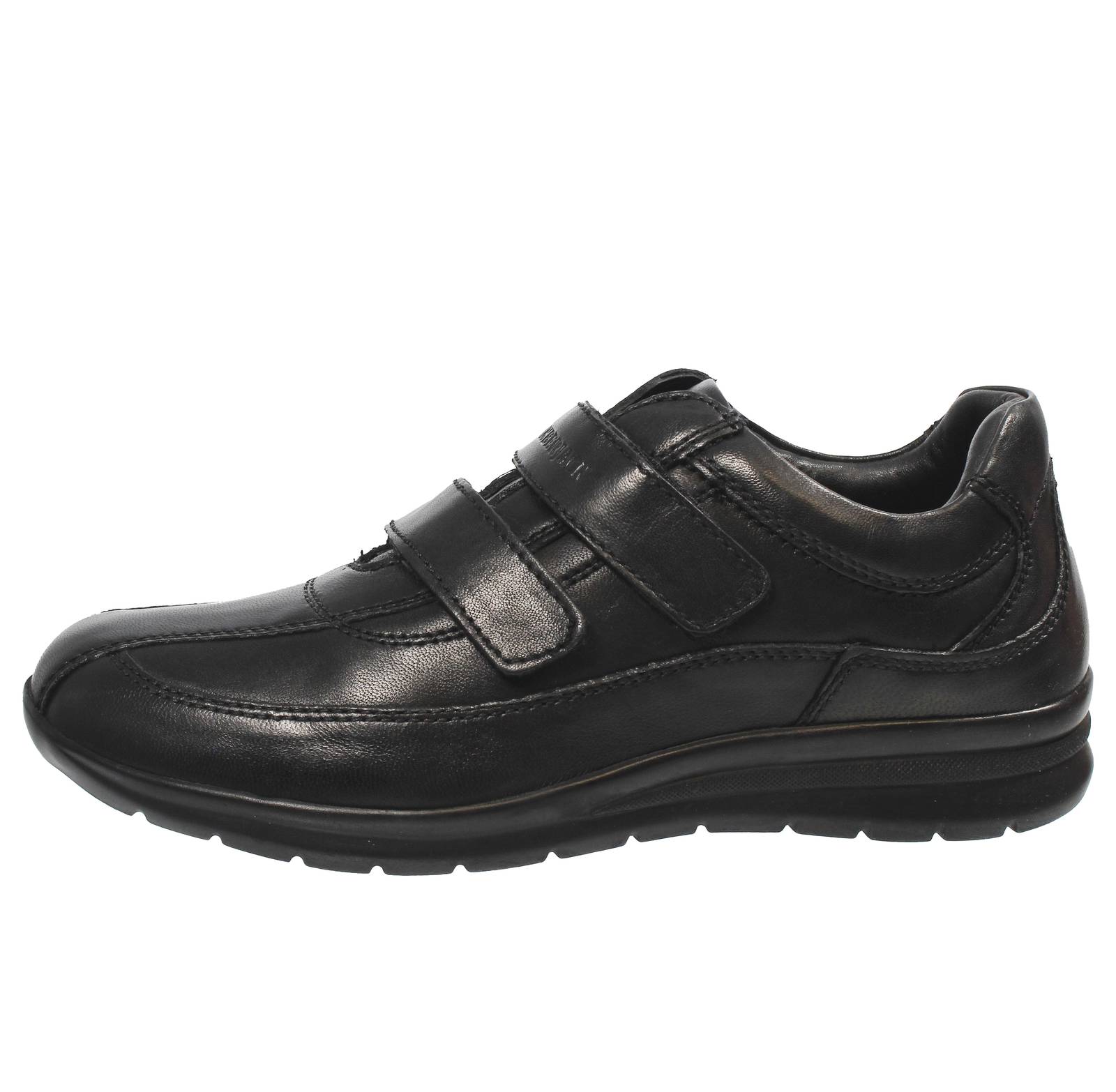 LUMBERJACK Serra Sneakers in Pelle con strappi black Sneakers Eleganti Uomo SM98404 003
