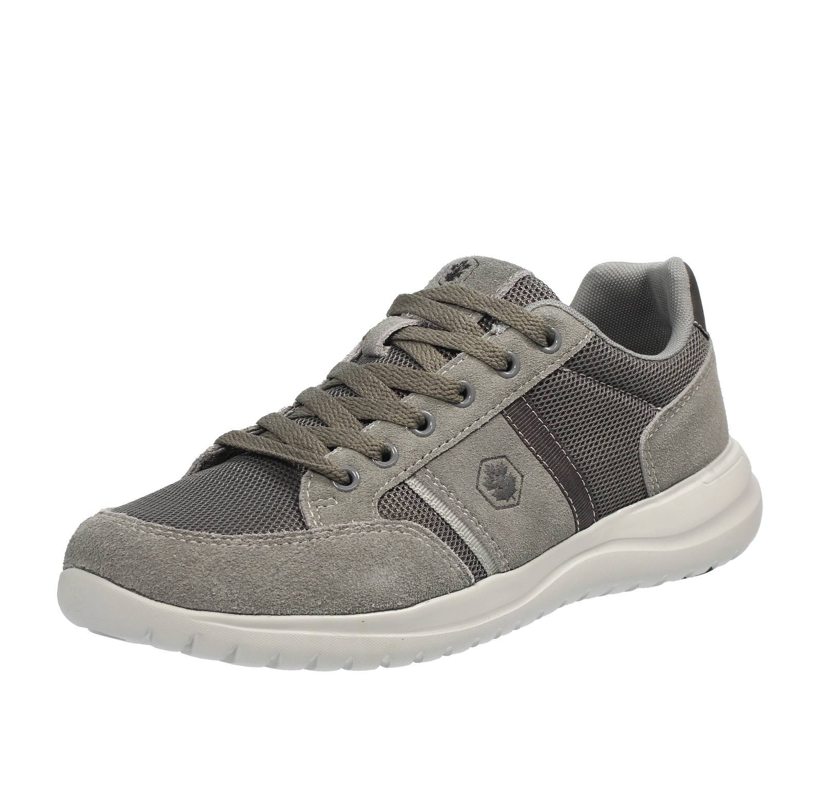 LUMBERJACK Lee - Sneakers basse in Suede e tessuto Uomo grigio