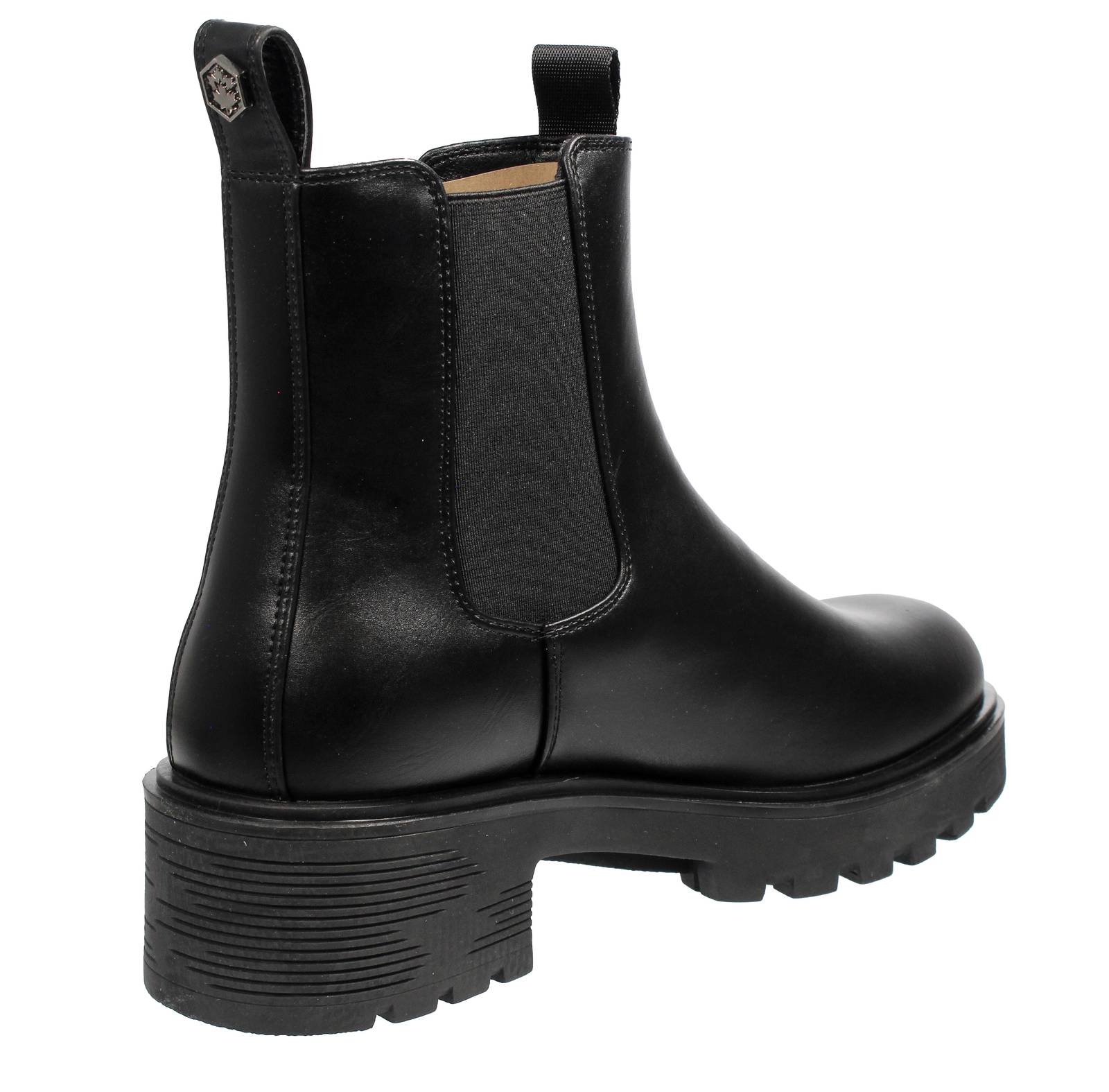 LUMBERJACK Ramone - Bottes Chelsea en cuir Femme noir Photo 4