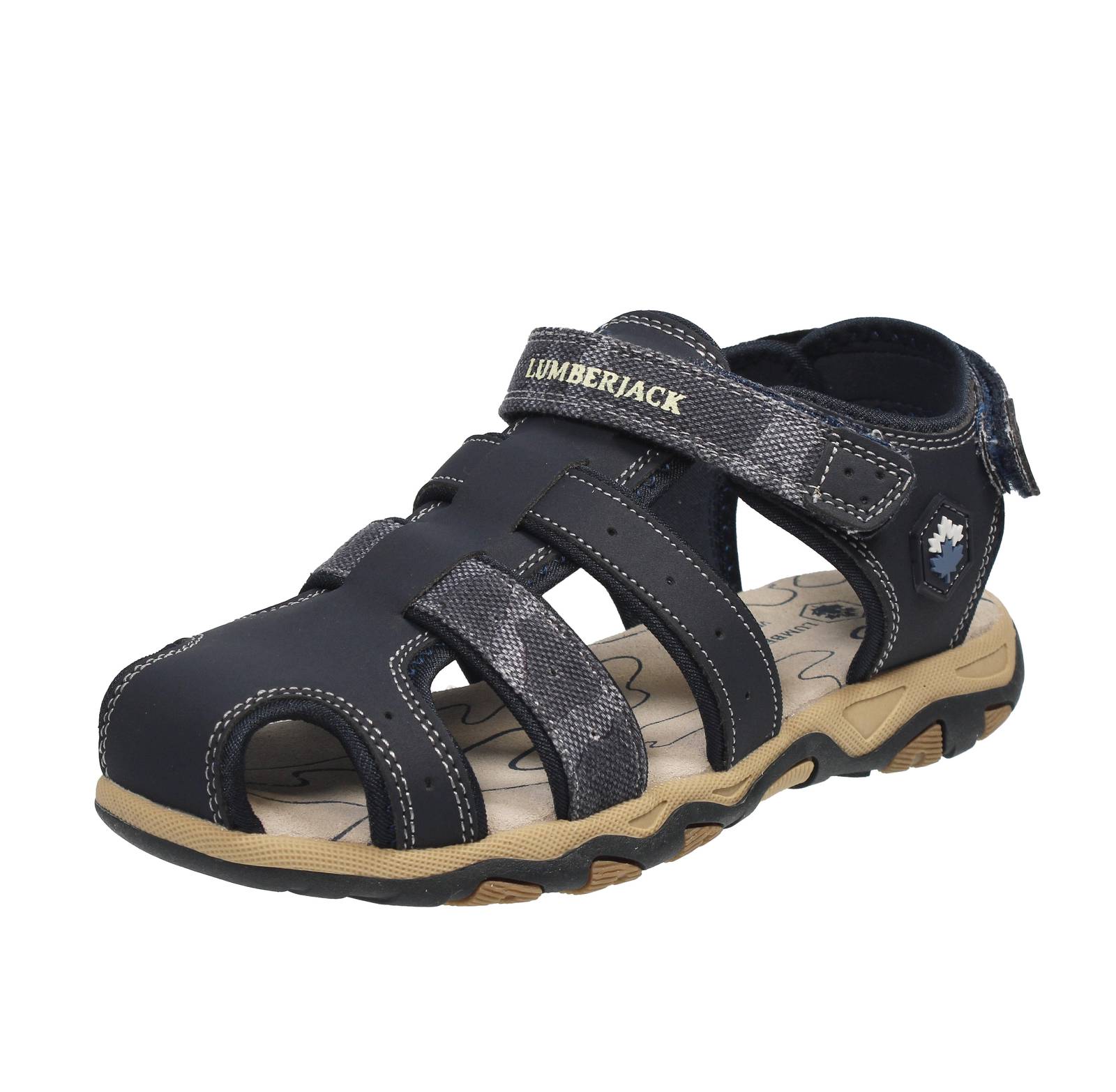 LUMBERJACK Levi - Cage Sandales Enfants bleu