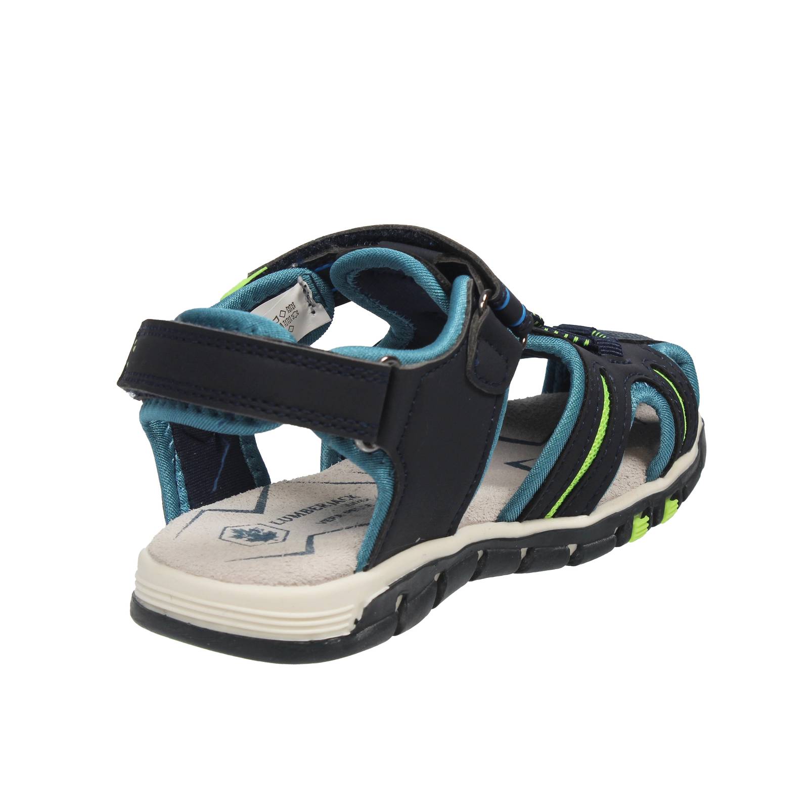 LUMBERJACK Billy - Sandales Cage Enfants bleu Photo 4
