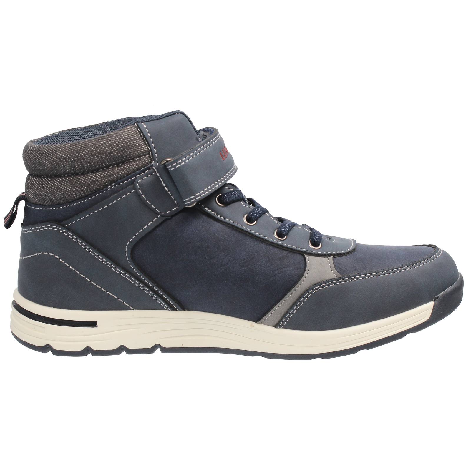 LUMBERJACK Colby - High top sneakers with strap Kids blue Photo 2