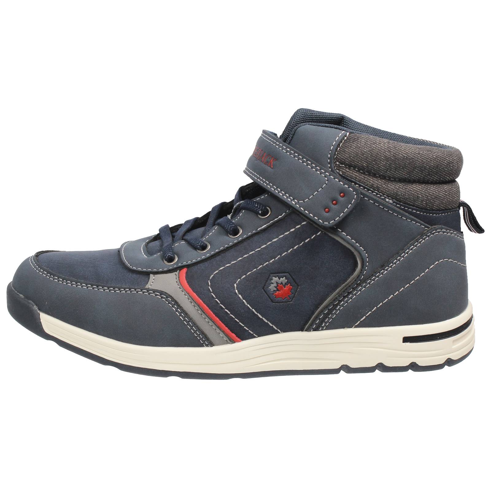 LUMBERJACK Colby - High top sneakers with strap Kids blue Photo 3