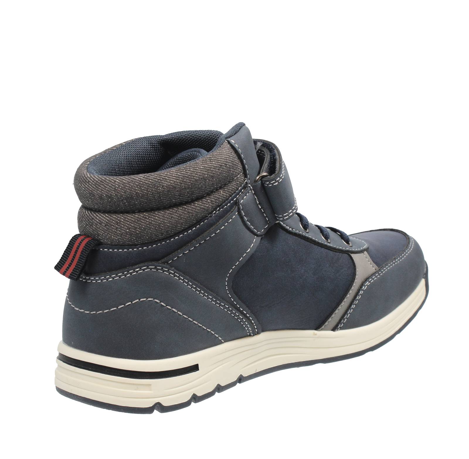 LUMBERJACK Colby - High top sneakers with strap Kids blue Photo 4